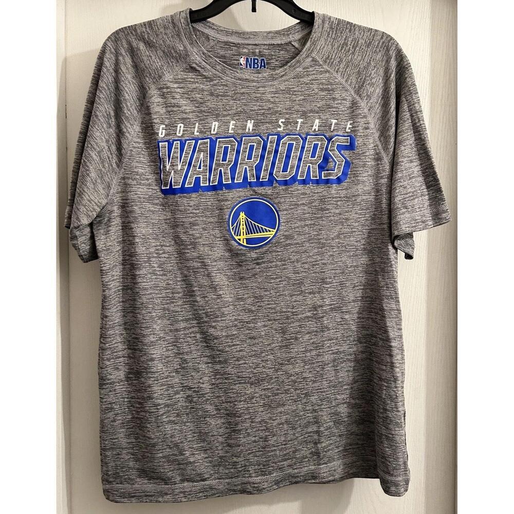 Gray Nba Golden State Warriors Men M Athletic T-Shirt